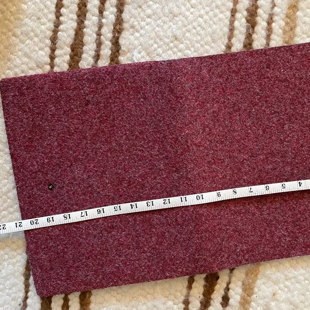 Wool laptop case